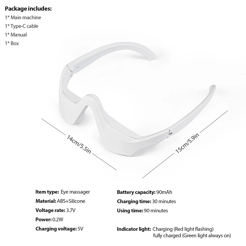 Red Light Eye Massager – Dark Circles & Fatigue Relief