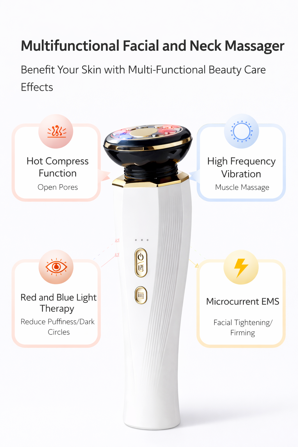 Facial & Neck Massage – Skin Care Auxiliary Device